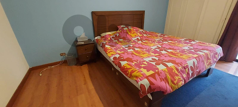 Bed + Bedside Table