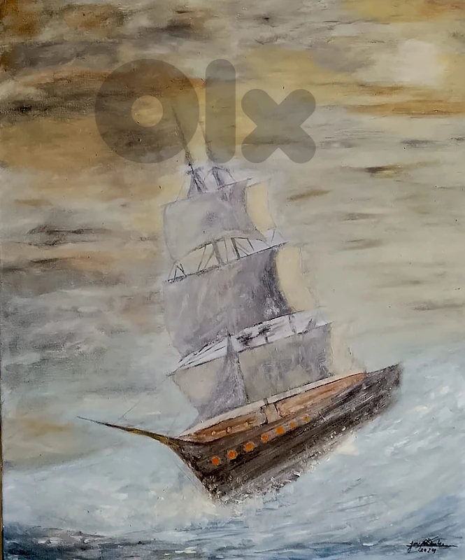 60$/50 bi 60 oil painting