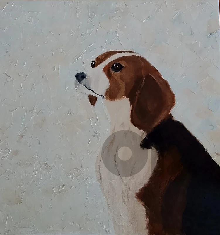 40$/40 bi 40 oil painting