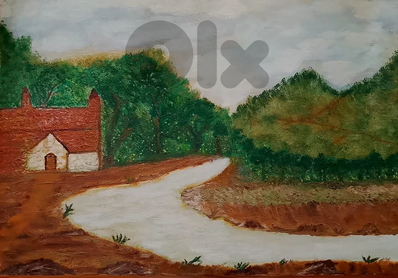 40$/40 bi 60 oil painting