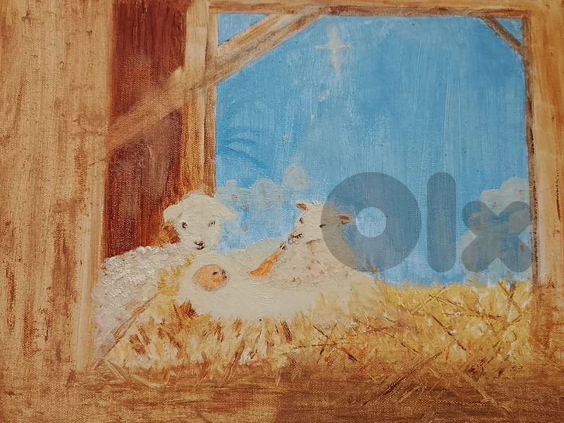 25$/45 bi 35 oil painting