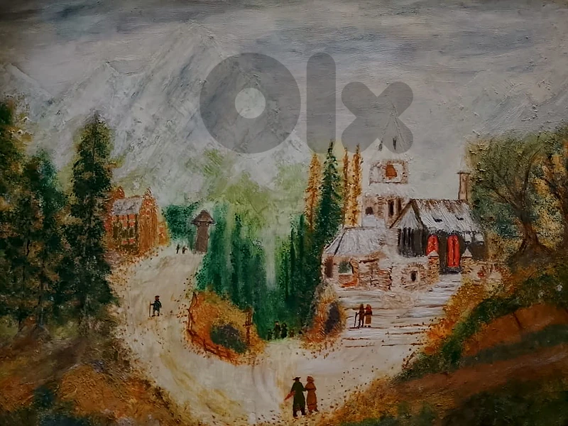 70$/50 bi 70 oil painting