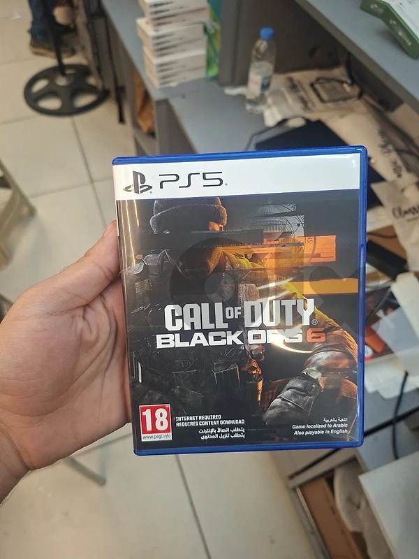 Used ps5 cd call of duty black ops 6