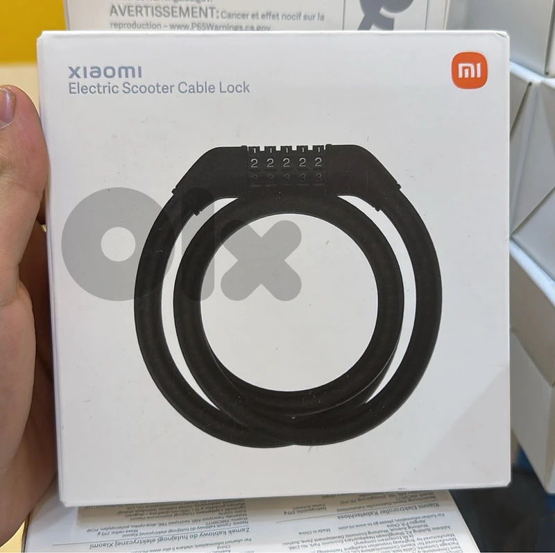 Xiaomi electric scooter cable lock