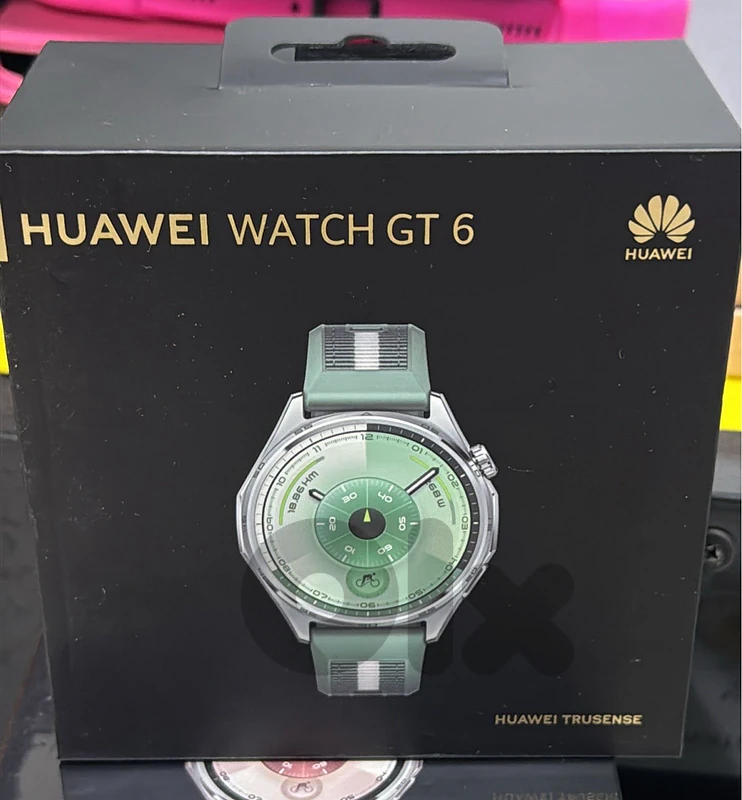 Huawei Watch Gt 6 46mm Green Woven Strap