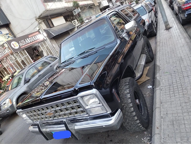 Chevrolet Blazer K5 Blazer Silverado 1981