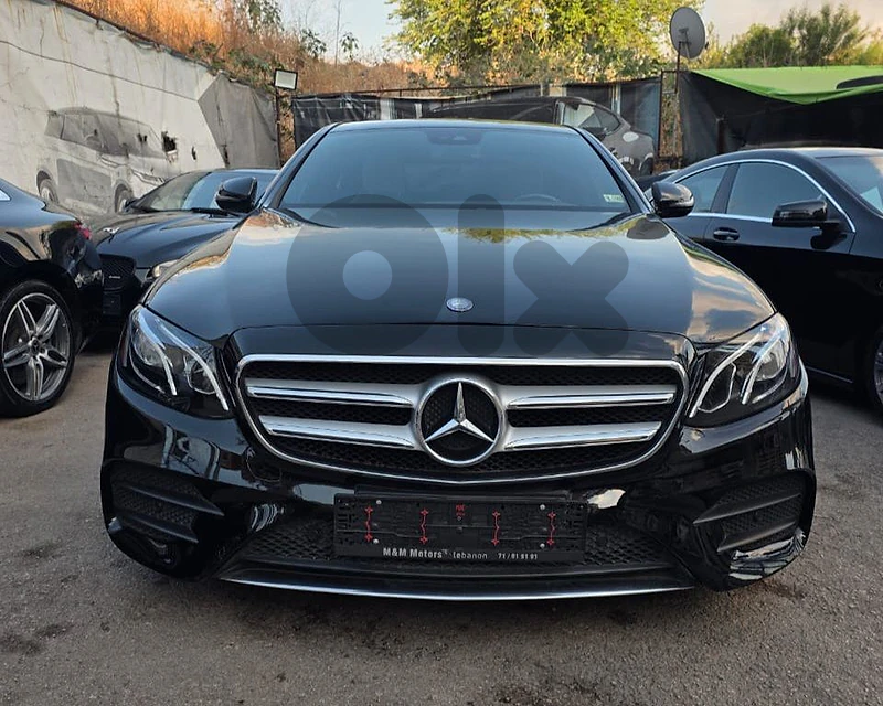 Mercedes E300 4matic 2017 Amg package  Ajnabieh