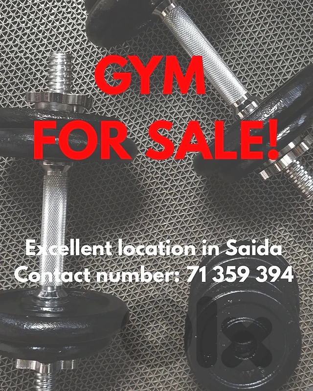 Gym for sale