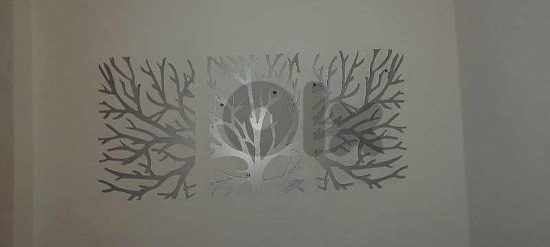CNC fiber laser cut , 3 pieces