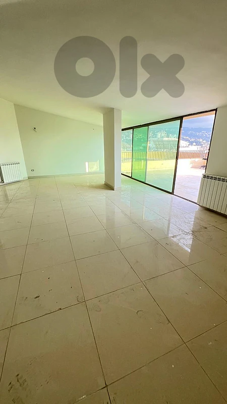 Apartment for sale Beit Mery + terrace شقة للبيع بيت مري