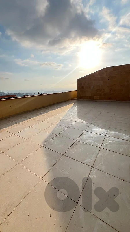 Apartment for sale Beit Mery + terrace شقة للبيع بيت مري