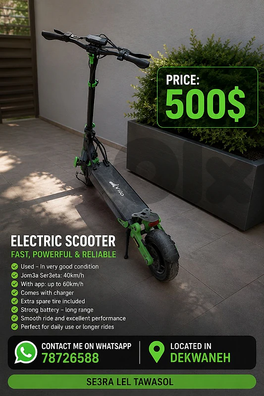 electric scooter