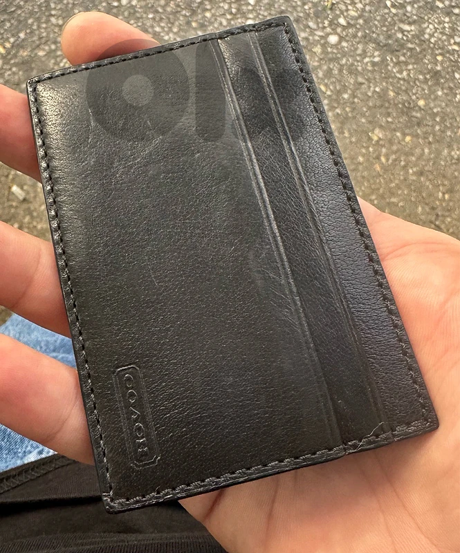 like new coach wallet for men original 30$ final