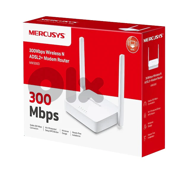 300Mbps Wireless N ADSL2+ Modem Router