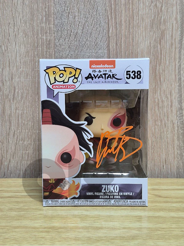Zuko Signed Funko Pop