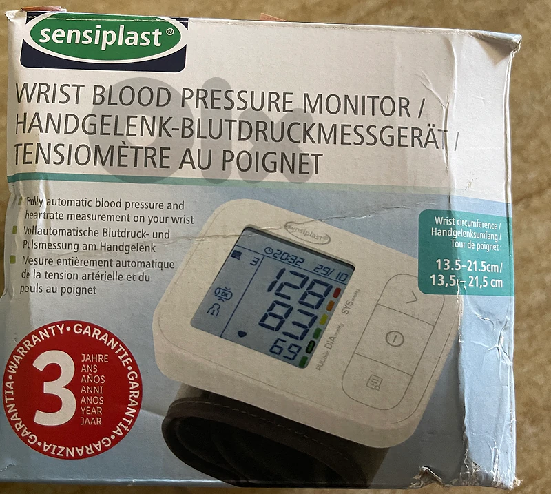 Wrist Blood Pressure Monitor