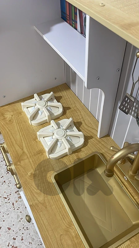 Full Wooden Kitchen For Kids