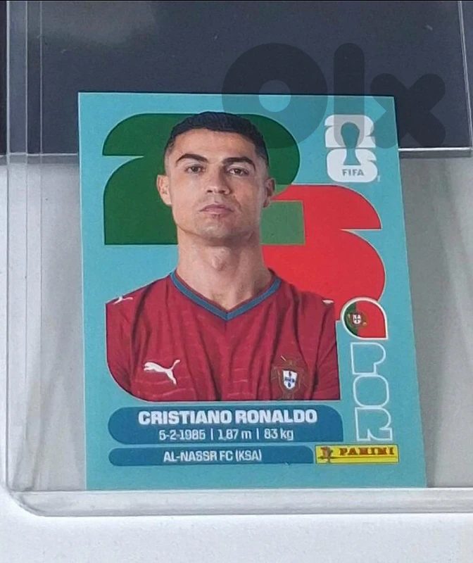 Cristiano Ronaldo - Original Panini Sticker - FIFA WC 2026 Collection