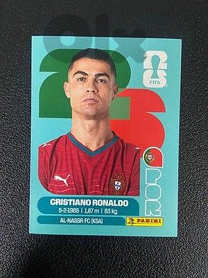 CR7 - CRISTIANO RONALDO | Official Panini Collectible Card