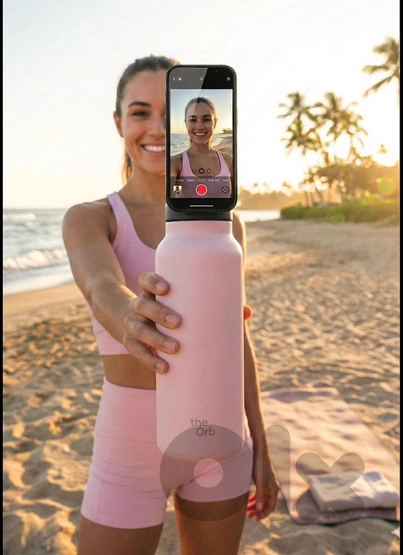 Magnetic Phone Holder Bottle