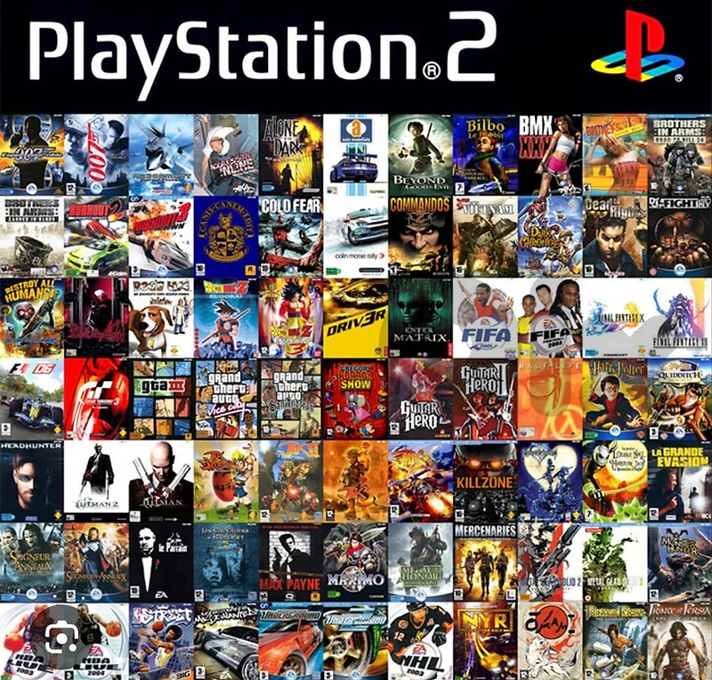 مطلوب شراء سيديات العاب play station 2