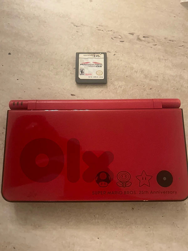 nintendo mario edition DSIxl + mario kart nintendo mario edition DSIxl + mario kart