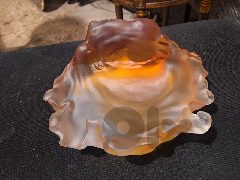 daum France very rare unique pieces