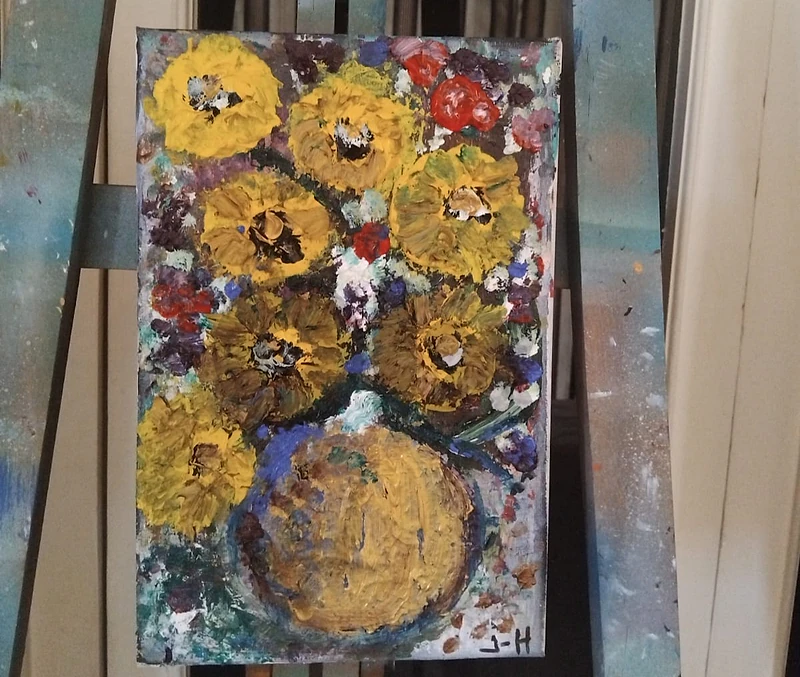 رسم زيتي