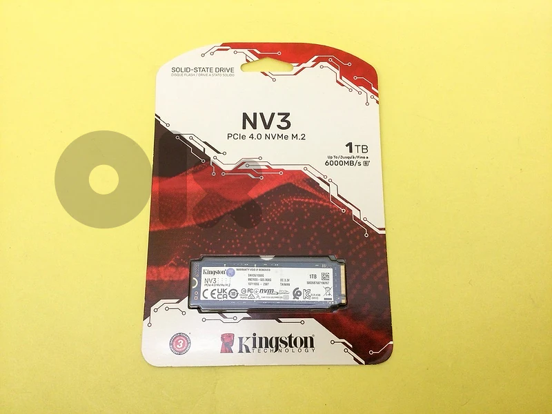 nvme nv3 kingston 1TB new tray