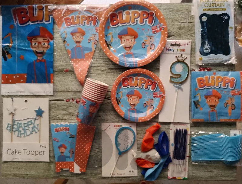 blippi birthday decoration