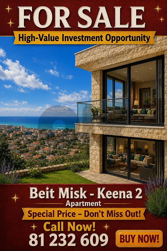 2 bedrooms apartment with sea view
