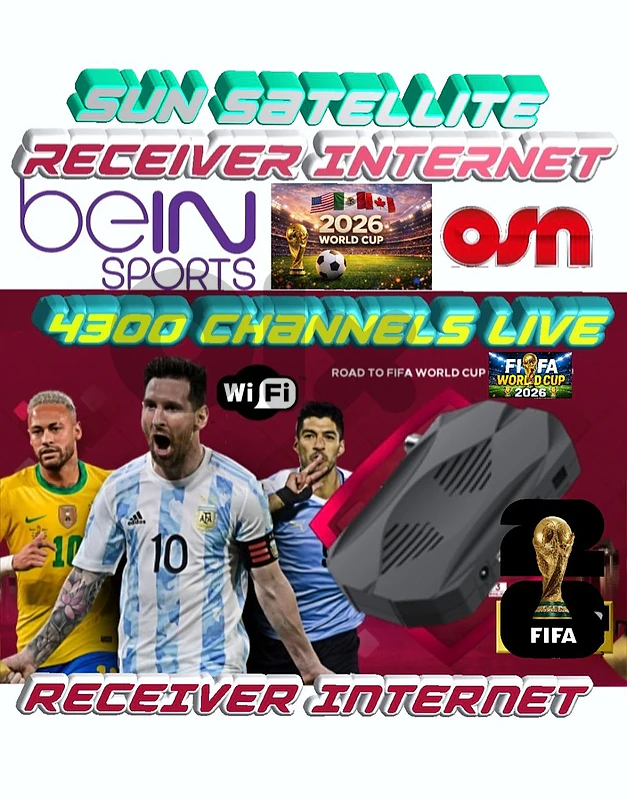 RECEIVER K-77F INTERNET رسفير يعمل على إنترنت بدون صحن ساتلايت
