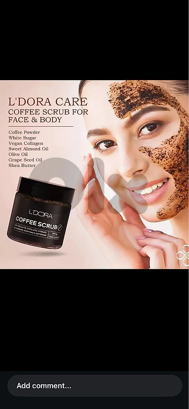 body and face scrub
