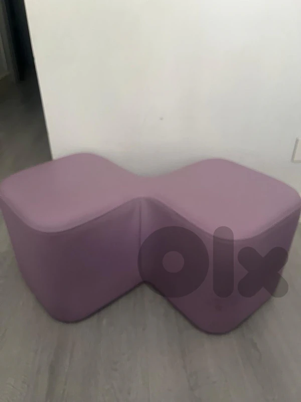 Two seater pouf