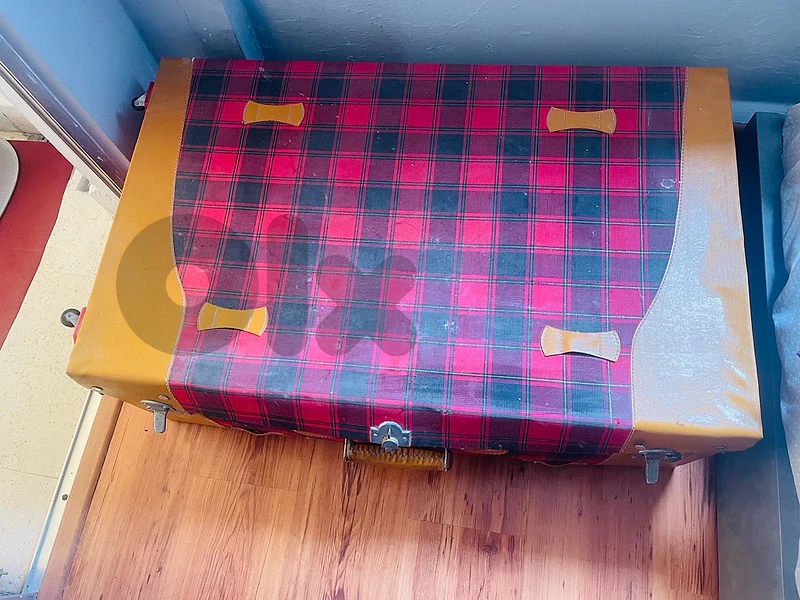 vintage luggage bag