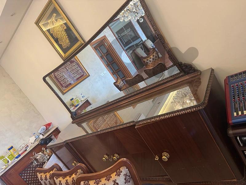 dining table and console