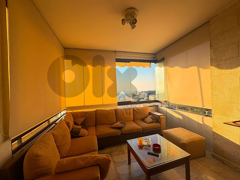 Three Bedroom Apartment in Beit El Chaar with Sea and Mountain View