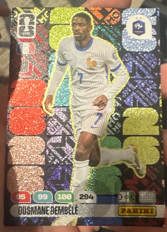 Ousman dembele limited edition fifa world cup 2026 panini card