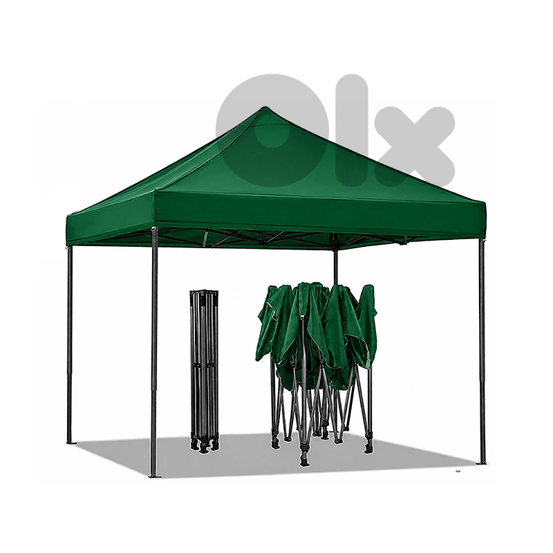 Premium Heavy-Duty Folding Gazebo 300 x 300 CM -خيمة جازيبو قابلة للطي