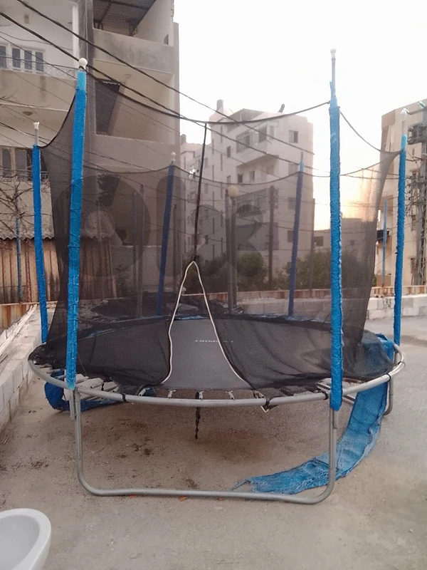 Used trampoline