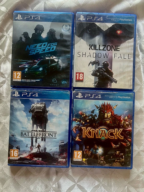 Used ps4 games in good condition