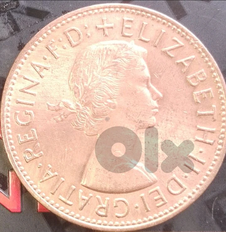 old coin big size penny