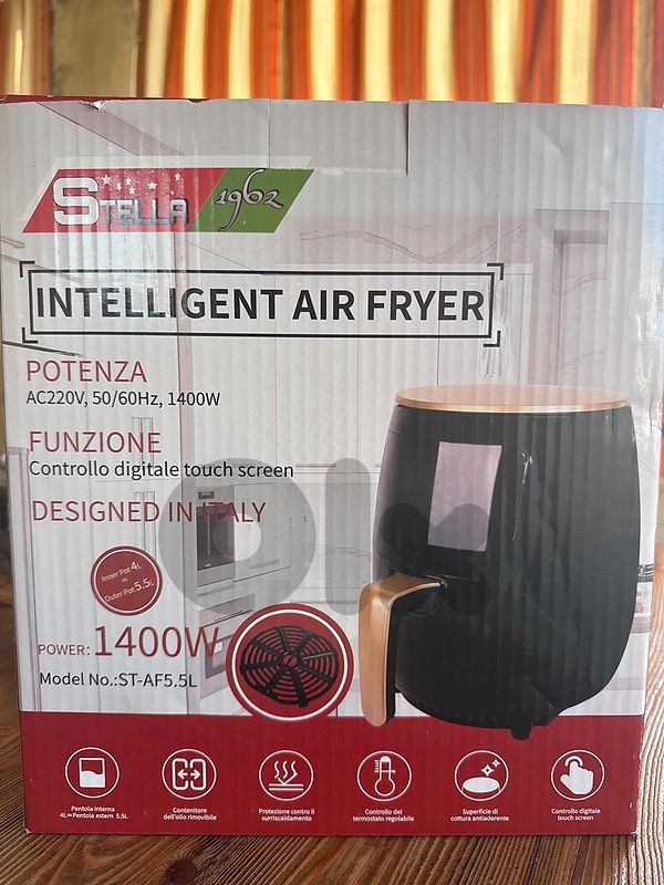air fryer used 1 time only