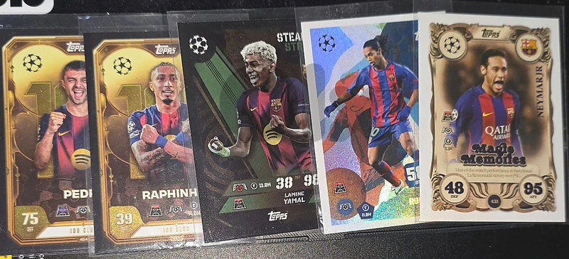 Topps | ​FC Barcelona 5-Card Premium Lot |