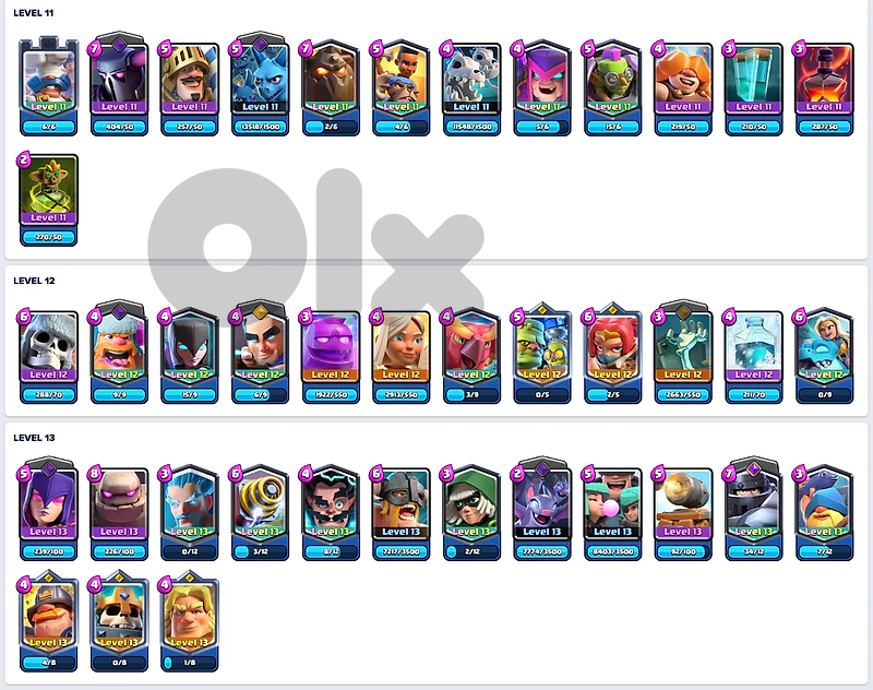 Clash Royale Account