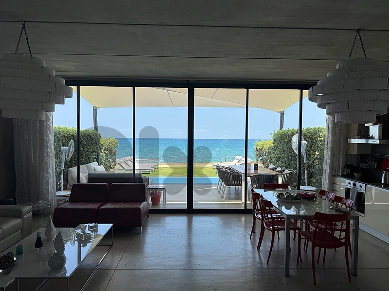 Beachfront Villa in Anfeh by Bernard Khoury – For Sale