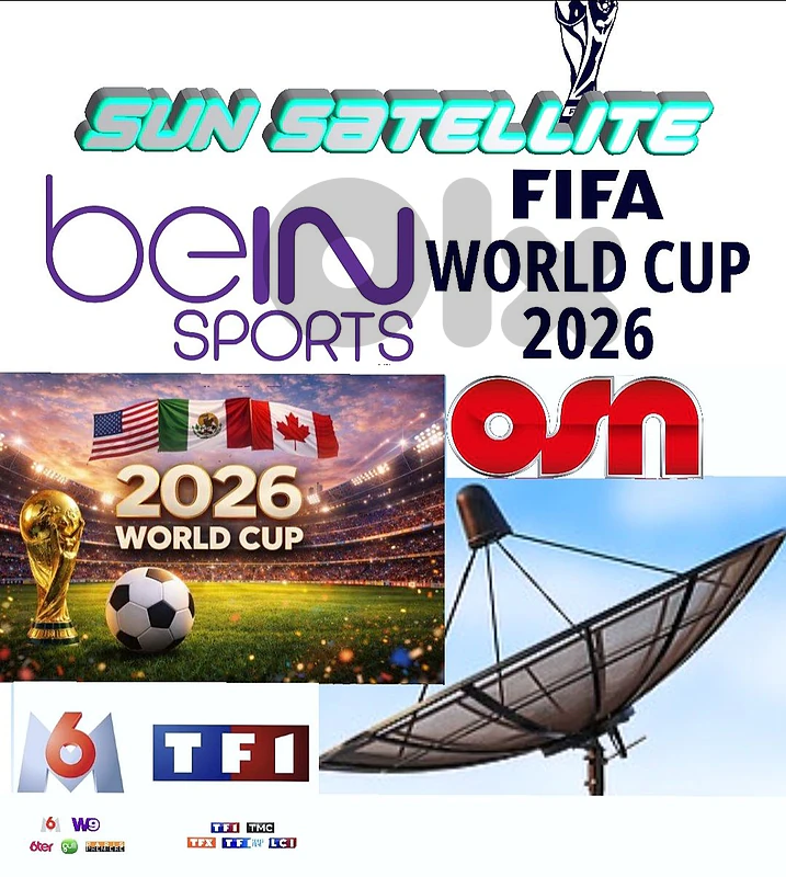 DIGITAL SATELLITE RECEIVER FIFA WORLD CUP مونديال رسفيرات إنترنت