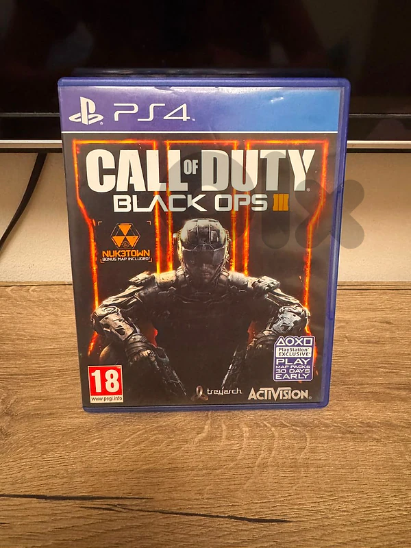 Cod Black ops 3 used like new for 20$