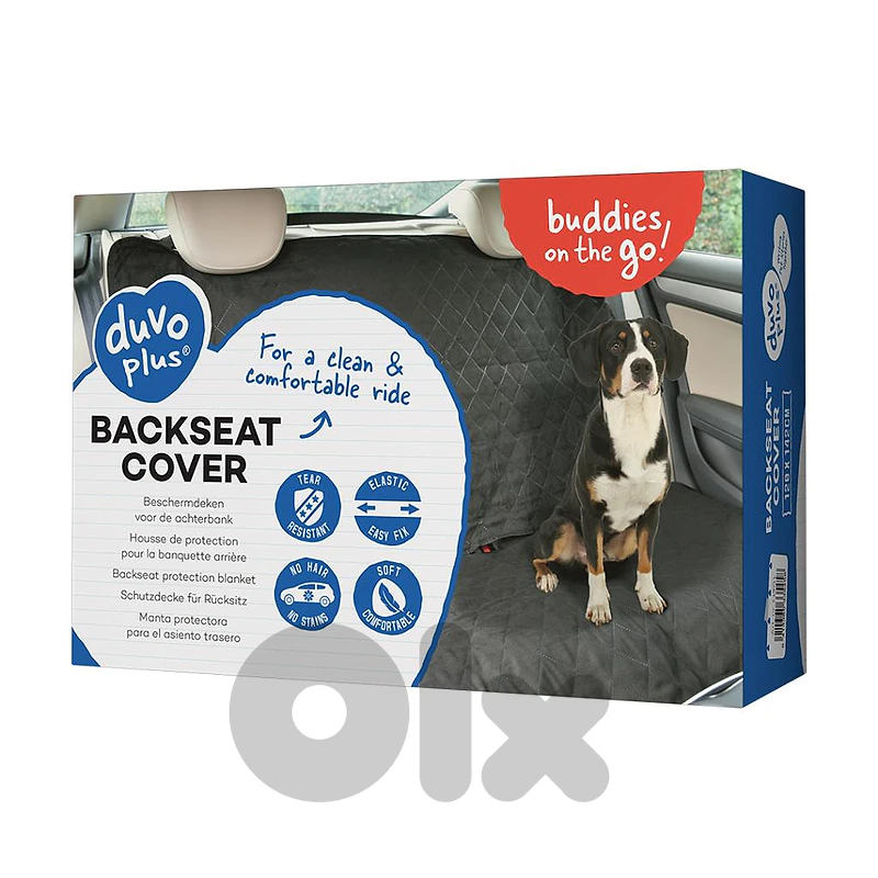 Duvo - Car Backseat cover Water Resistant Pet Seat Protector
