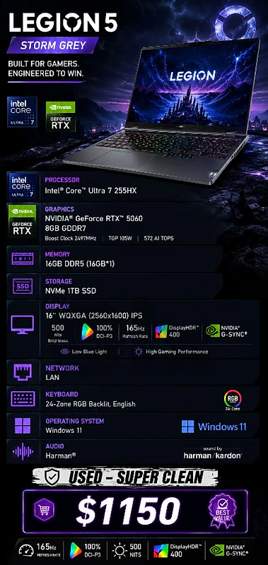 Lenovo Legion 5 pro